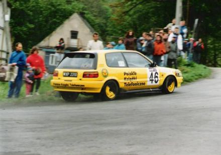 Piotr Wróblewski i Marek Kaczmarek - Toyota Corolla GTi 16V.